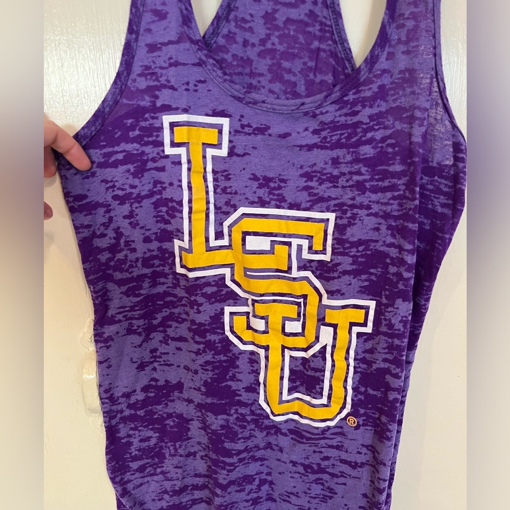 LSU Women's Purple Tank Top